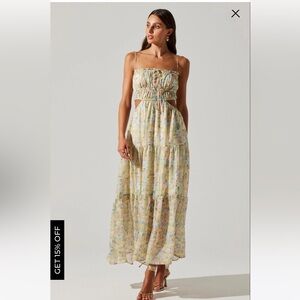 ODINA FLORAL MAXI DRESS